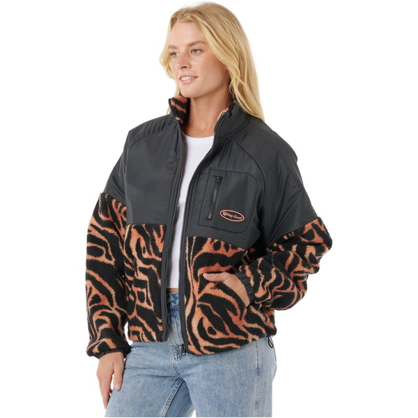 2025 Rip Curl Womens Keepsakes Anti-Series Polar Fleece 09OWFL - Black
